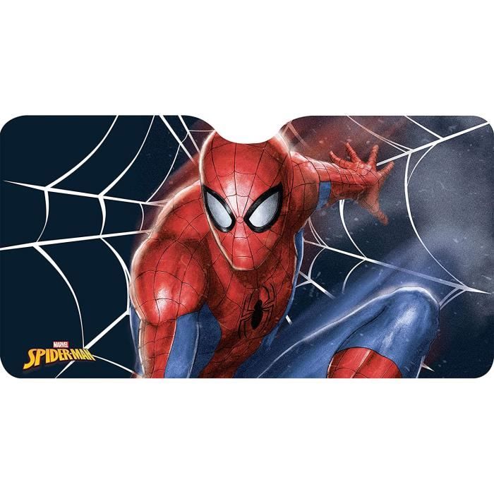 Marvel Spiderman Front Suns Parasol Avant Pare-Brise Voiture Spiderman  Homme Araignée Super Héros 130x70cm - Cdiscount Auto