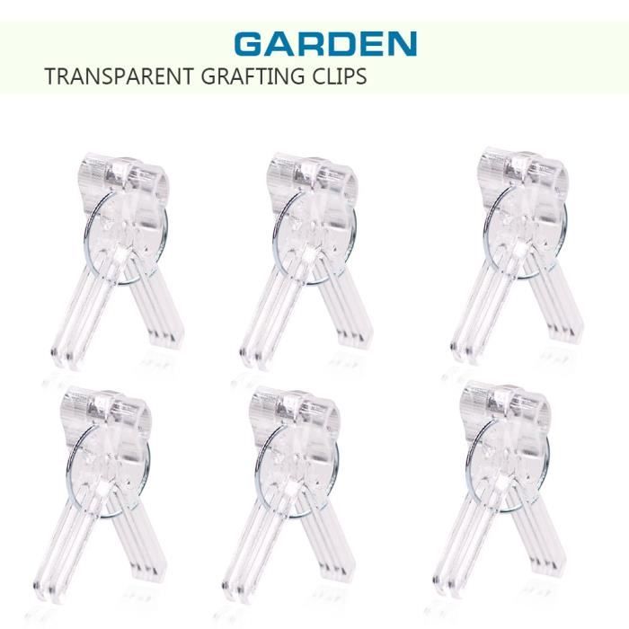 Tuteur Plante,Pince de greffage en plastique,Support pour plante de jardin,treillis,pour vigne Tuteur Plante,Pince de greffage en plastique,Support pour plante de jardin,treillis,pour vigne