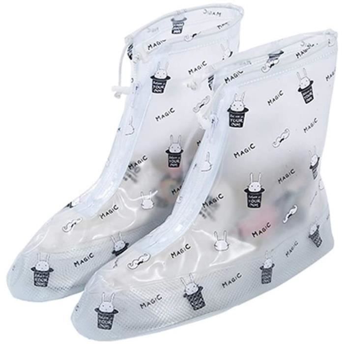 Bottes De Pluie Courtes Unisexe – Caoutchouc Imperméable, Semelle Antidérapante – Pour Jardin, Marche, Extérieur (Taille 36-48)
