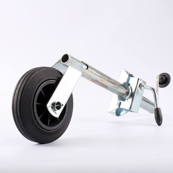Roue Jockey Pour Remorque/Caravane + Bride 42mm Réf. TBG-5218 - Neuf