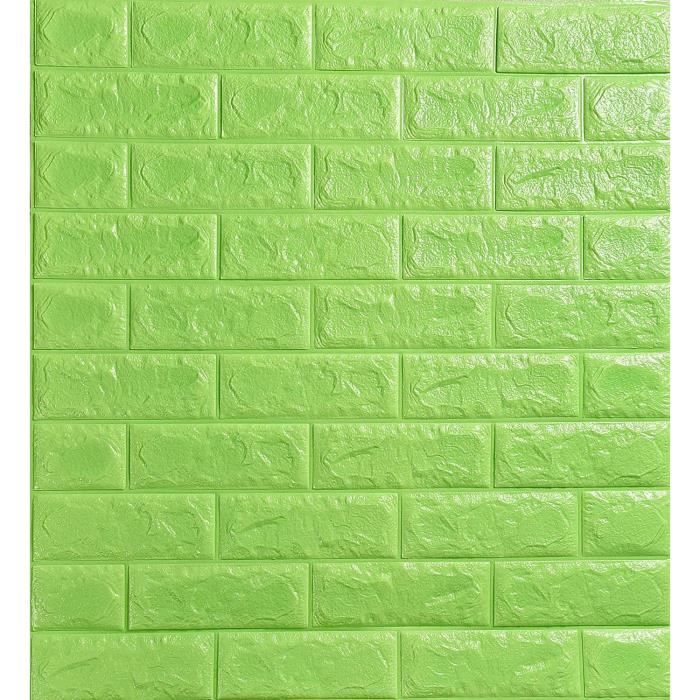 Sticker Mural Effet Brique – Décor Vinyle Pour Meuble, Mur, Porte (100x66 Cm) - 5