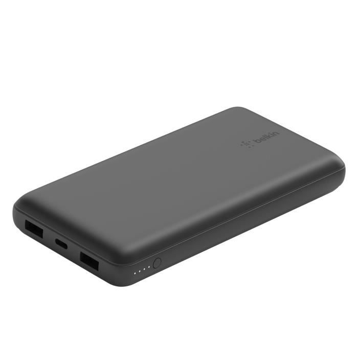 Batterie de Secours BELKIN 20000 mAh 2x USB et USB C Indicateur LED