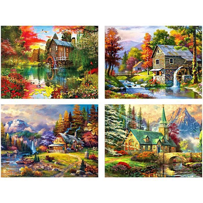 YSCOLOR Diamond Painting 5D - Kit Fruits & Légumes Panier 30x40cm - Toile HD + Diamants + Stylo