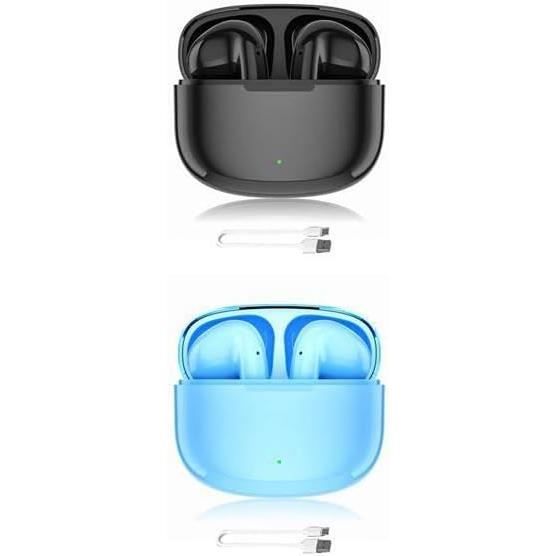 2 X (Multi) Écouteur Avec Étui De Charge Randonnée Course À Pied Casque