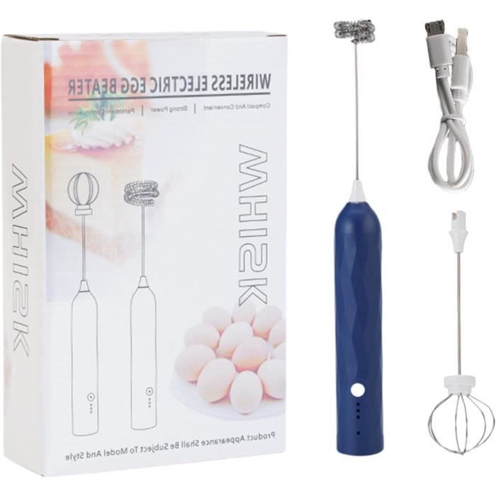 POWSAF Mélangeur à main pour café – Mousseur à lait portatif pour latte, fouet électrique pour cappuccino, frappe, matcha et chocolat chaud – Gris POWSAF Mélangeur à main pour café – Mousseur à lait portatif pour latte, fouet électrique pour cappuccino, frappe, matcha et chocolat chaud – Gris