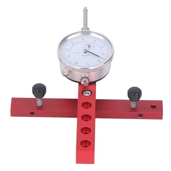 Indicateur à Cadran De Centrage Coaxial - Précision 0,01 Mm - Plage 0-3 Mm - Pour Perçage Et Fraisage Horizontal/vertical - 2