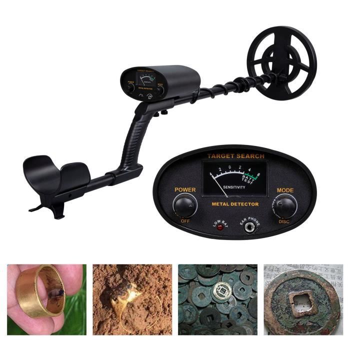 Détecteur De Métaux Professionnel - 5 Modes, Bobine Étanche IP68, Écran LCD, Avec Pelle Et Sac - Pour Adultes Et Débutants - 4