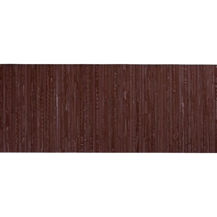 Tapis De Cuisine Antidérapant Lavable 60x150 Cm - Marron, Résistant Aux Taches