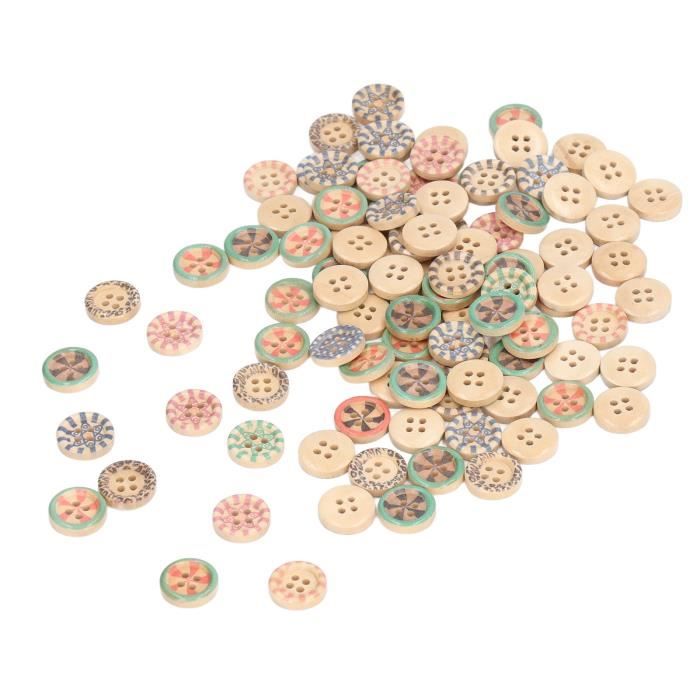Boutons Décoratifs étoiles Et Fleurs En Strass Colorés - Pièces Uniques, Artisanat Indien