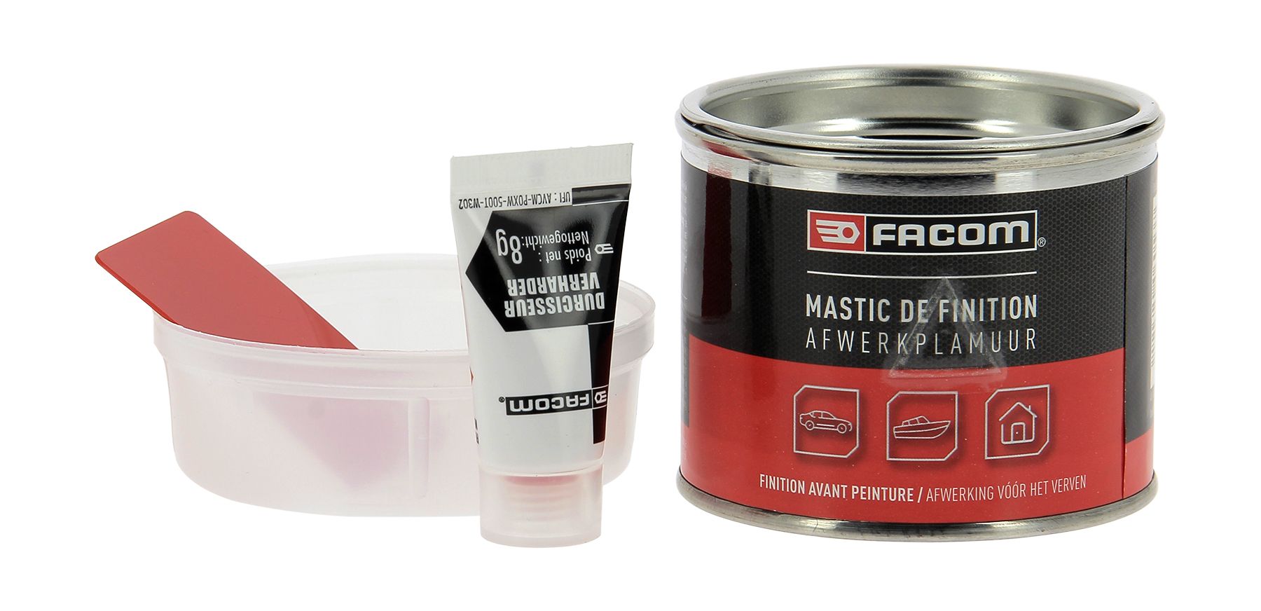 FACOM Mastic polyester - Finition - 250 g