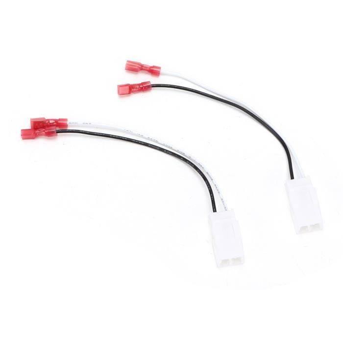 1 faisceau de câbles d'entrée d'alimentation pour haut-parleur 10 broches RCA compatible avec double amplificateur TBX10A