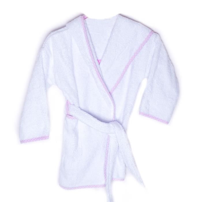 Peignoir Bebe Brode Belle A Croquer Cdiscount Maison