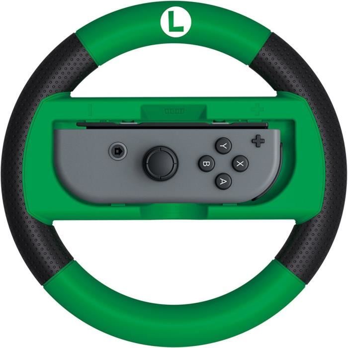 Volant Deluxe Mario 8 Vert Hori pour Switch
