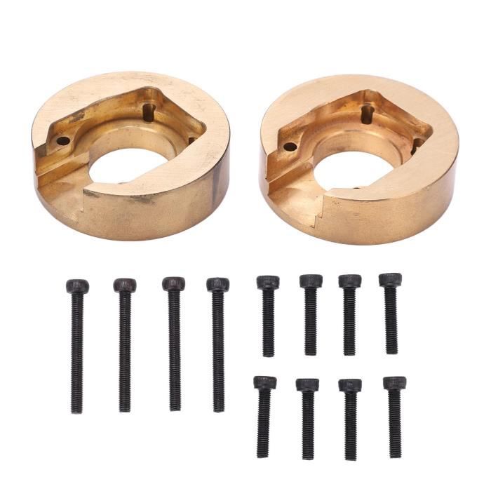 Contrepoids En Laiton Pour Roue De Voiture RC – Diamètre 45 Mm, épaisseur 13 Mm – Pour Absima Sherpa 1/10