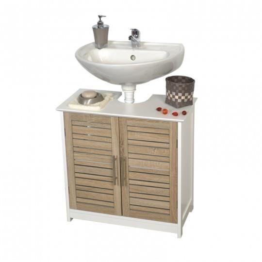 Lustre 60 cm Gris meuble bas mcw-d16 Premium Lavabo lavabo