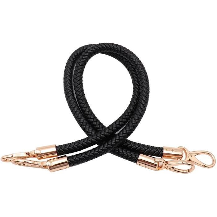 2 pièces en sangle sac craft cuir véritable