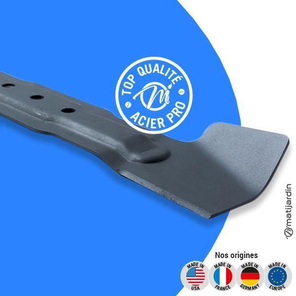 Bosch Rotak 320 C remplacement métal tondeuse à gazon lame Top Qualité Bosch Rotak 320 C remplacement métal tondeuse à gazon lame Top Qualité