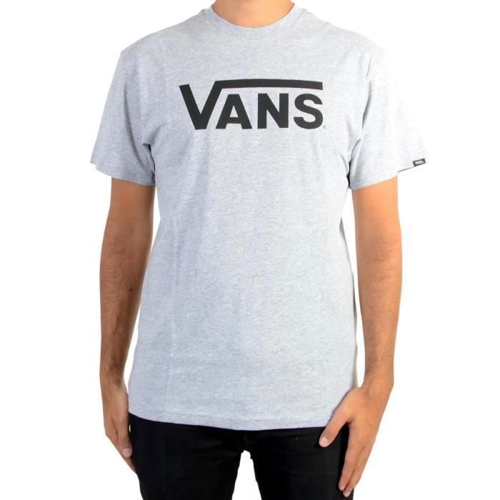 Tee Shirt Vans Classic V00GGGATJ Athletic Heather Black