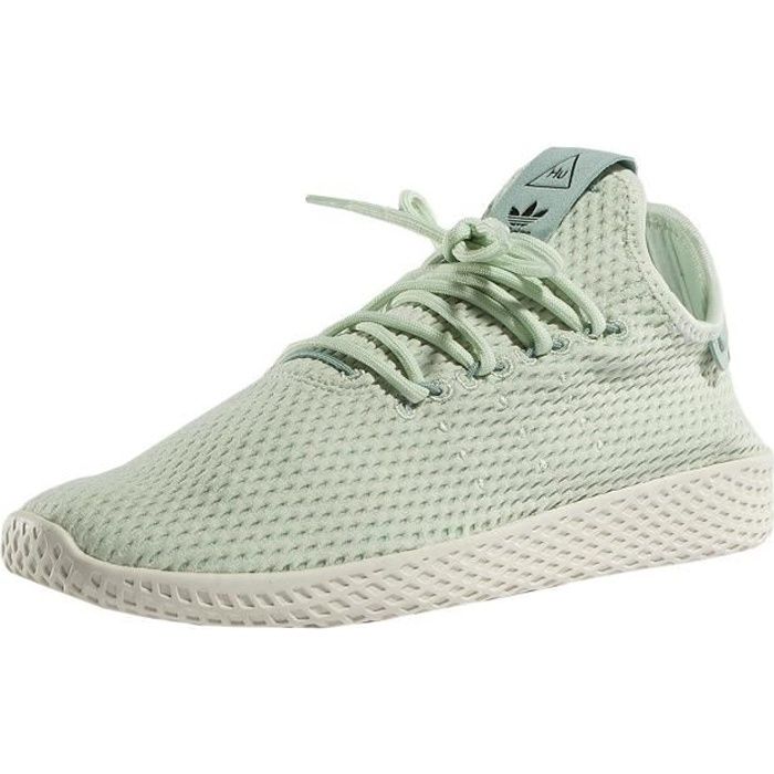 chaussure adidas homme blanche et verte