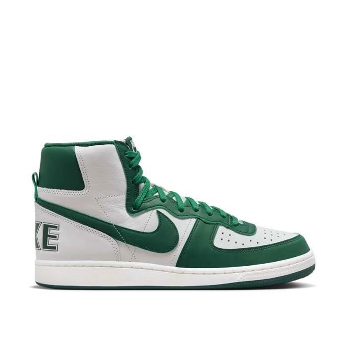 Nike Basket Terminator High - NIKE - Blanc - Cuir - Lacets - Mixte