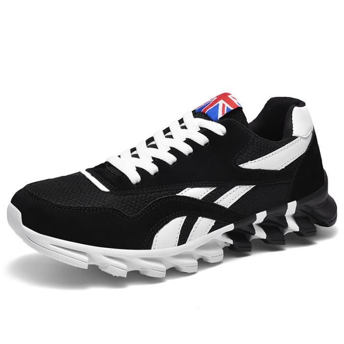 INSFITY Baskets Homme Respirante Chaussure Sport Extérieur Sneakers Jogging Antidérapant Confortable