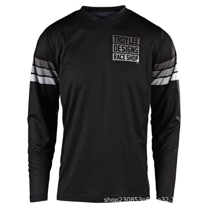 Maillot Fox Adulte Vert Manches Courtes Cyclisme Décontracté Taille M