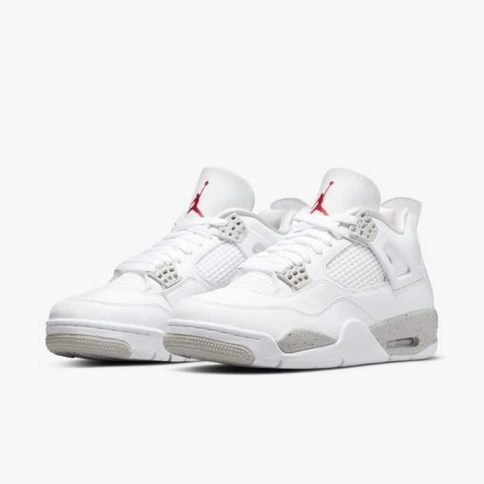 Jordan 4 retro blanche online