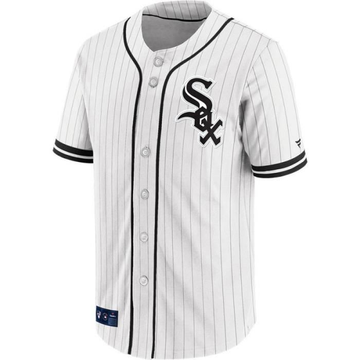 Maillot de Baseball MLB Chicago White Sox Fanatics Franchise Poly Blanc  pour Homme-Noir-S - Cdiscount Sport