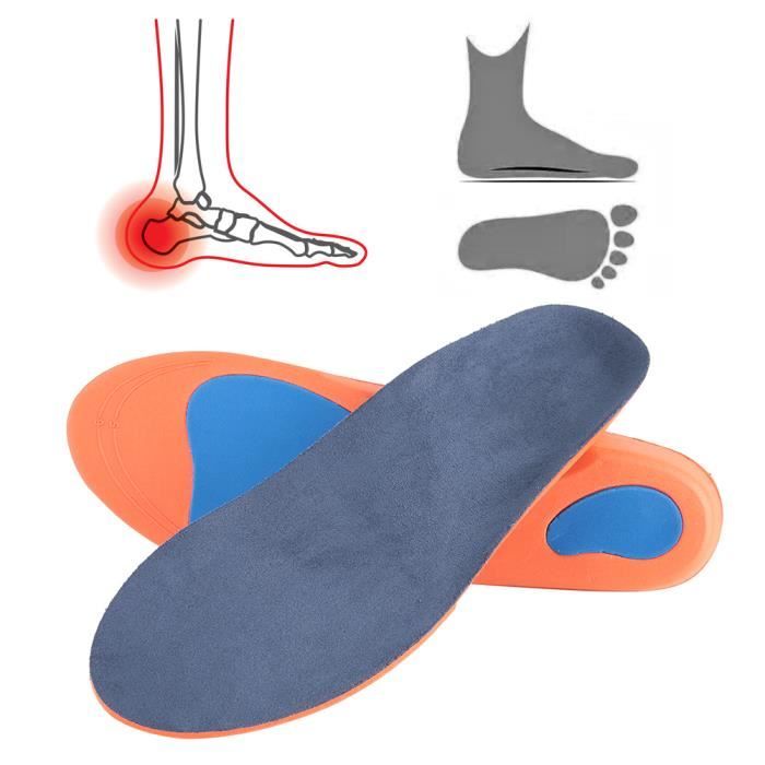 Semelles En Silicone Antichoc – Pour Sport, Marche Ou Travail – Soutien De La Voûte Plantaire – Confort Toute La Journée