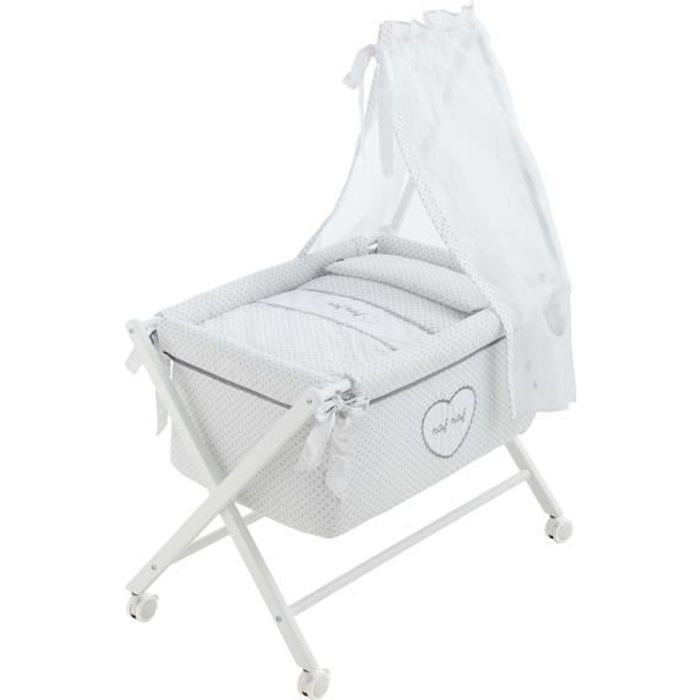 Naf Naf Berceau Complet En Bois Velo Heart Cdiscount Puericulture Eveil Bebe Naf Naf Berceau Complet En Bois Velo Heart Cdiscount Puericulture Eveil Bebe