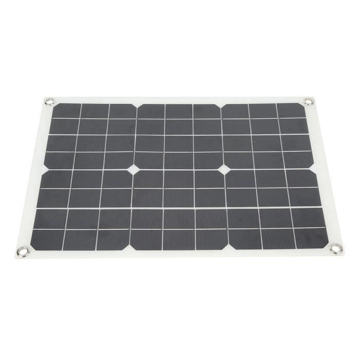 Panneau Solaire 18V 9W Mini Chargeur Portable Époxy Avec Câble CC