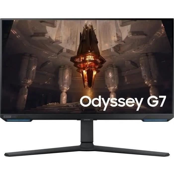 Ecran PC Gamer – SAMSUNG – ODYSSEY G7 – 28 4K UHD – Dalle IPS – 1 ms – 144Hz – LS28BG700EPXEN