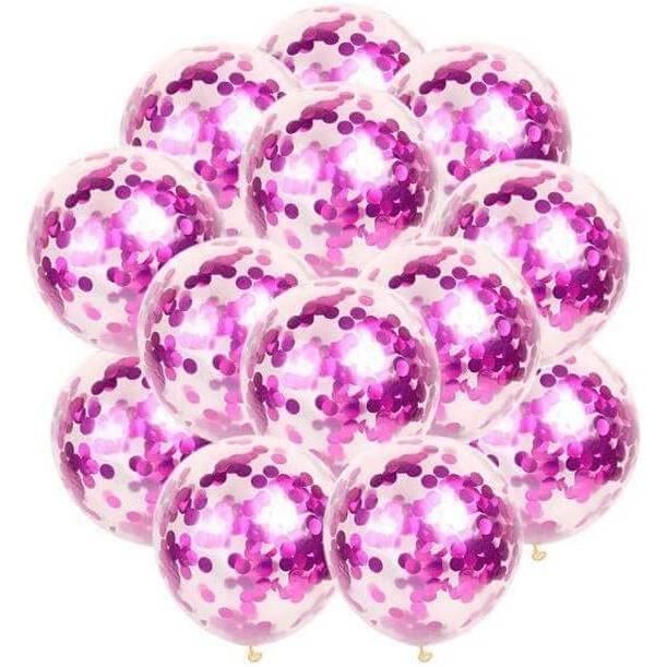 Pack De 10 à 30 Ballons Latex Tachetés – Motifs Pois, Pour Anniversaire Ou Mariage – Gonflage à L’air Ou à L’hélium