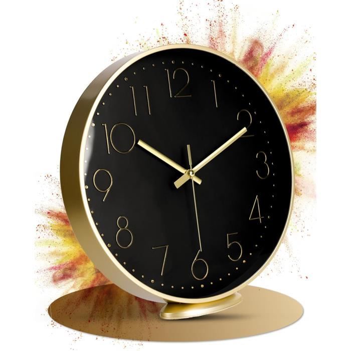 Horloge vintage allemande en céramique des années 70