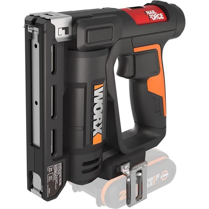 Pinzatrice Chiodatrice Worx 20V | Senza Batteria, Per Chiodi E - 13