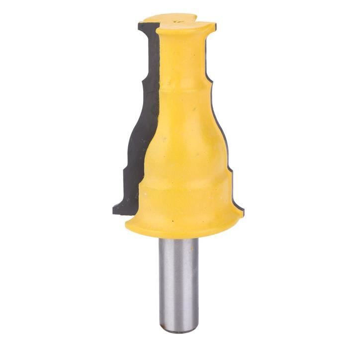 45 Degrés Lock Mitre Router Bit 12,7mm, APLUS Fraise à