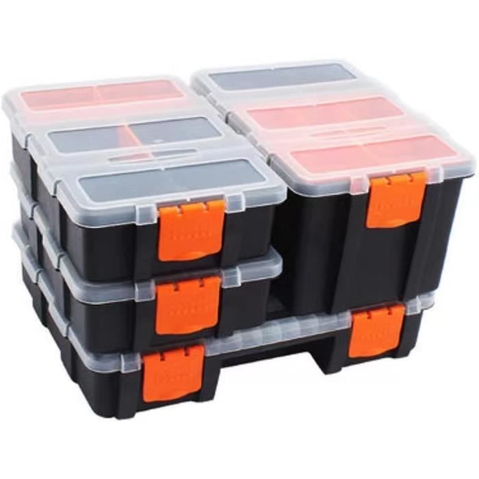Boîtes Rangement Craie – Lot De 2, Plastique Transparent 11,3x9,2x2,7 Cm | Pour école, Maison, Tableau Noir Ou Activités Créatives