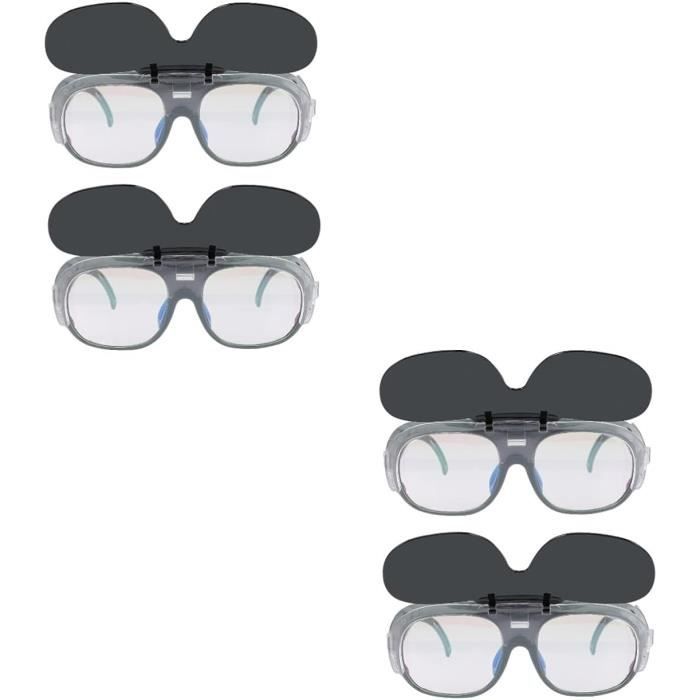 Lunettes De Protection Pour Soudage/chalumeau - Vert Anti-rayures - Plastique - Neuf Sous Emballage