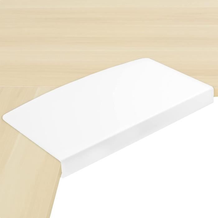 VIVO Plate-forme de connecteur d'angle de bureau pour montage sous le bureau - 43,2 cm - Noir - DESK-AC07S