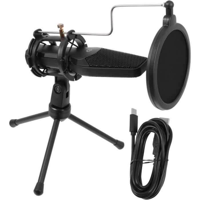 Microphone d'ordinateur USB, Microphone de Conférence USB à Rotation de