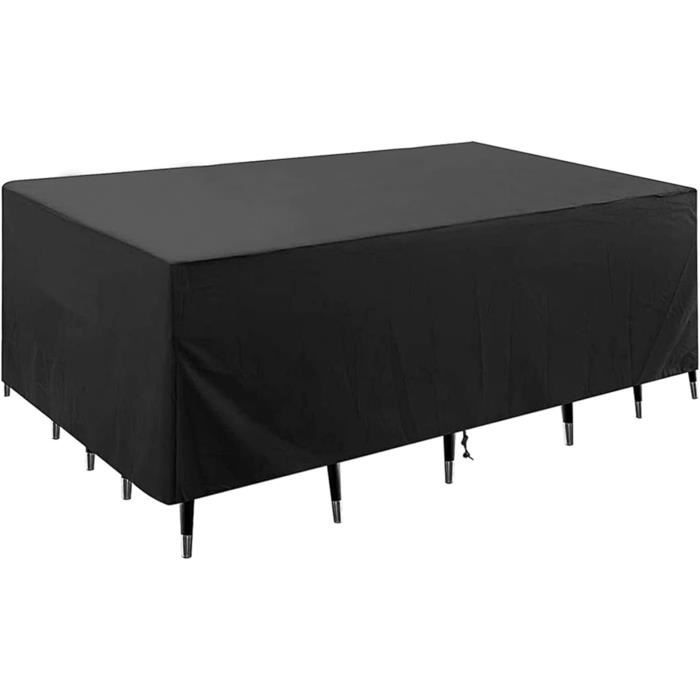 Housse De Protection Pour Table De Jardin 72x72x72cm - Imperméable Et Anti-UV - Pour Extérieur
