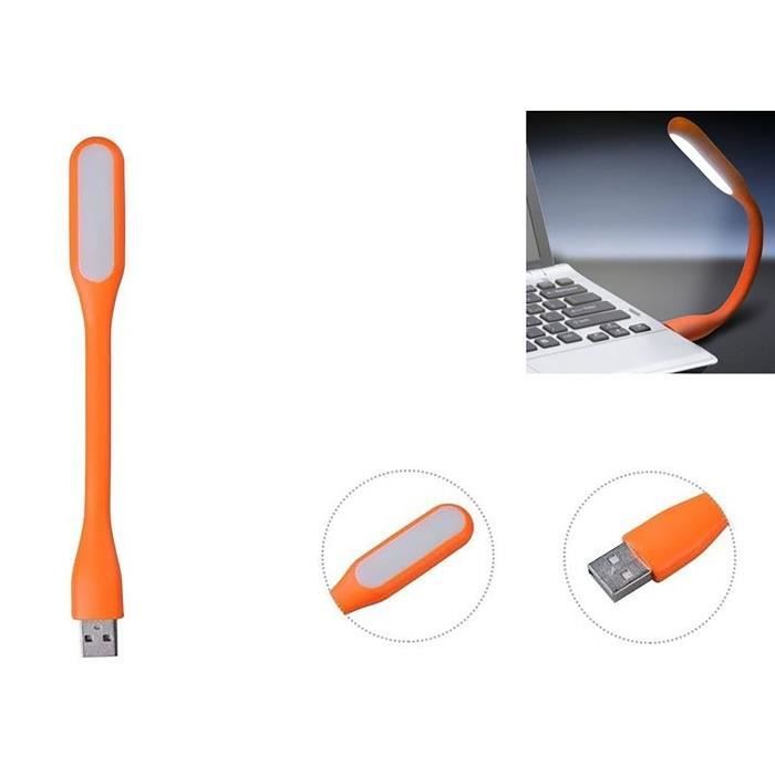 Lampe Flexible Pliable LED USB Mini Lampe de Lecture pour PC
