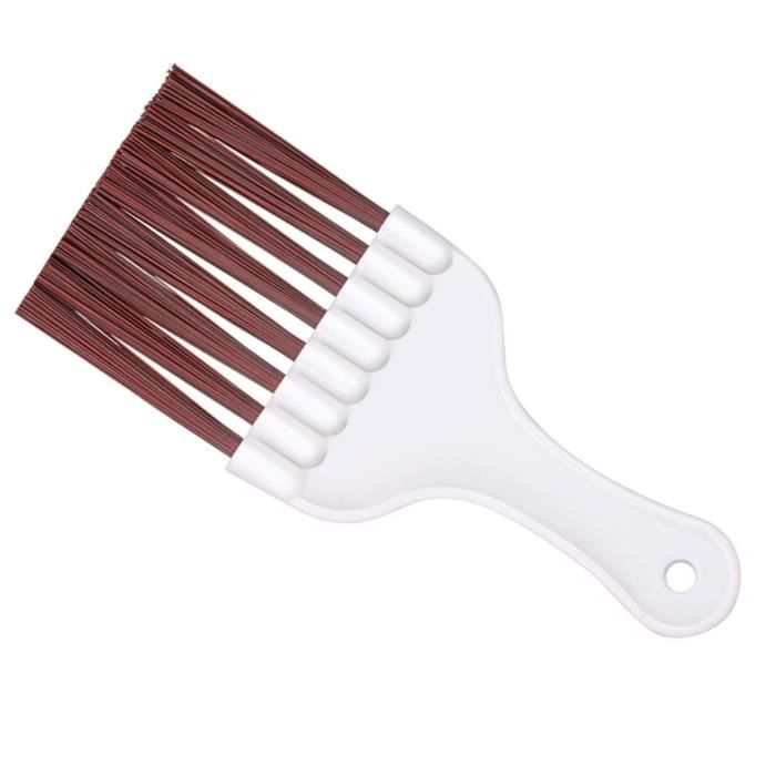 Ziiyoilh Kit 3 Brosse Nettoyage Condenseur Climatiseur - Nettoyeur Ailettes Réfrigérateur & Serpentin, Acier & Plastique