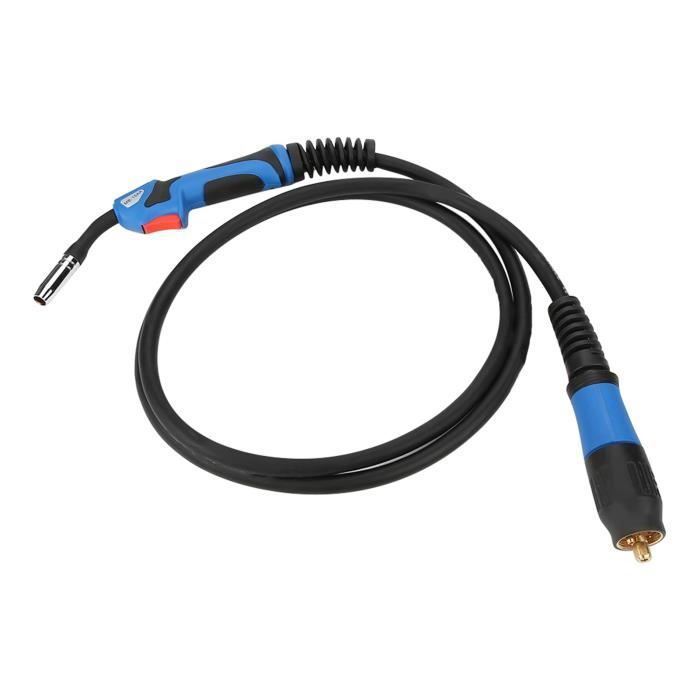 Torche De Soudage MIG/MAG MB15 - Connecteur Euro Standard, 3 Mètres, Refroidie à Air, Pour Soudage Gaz