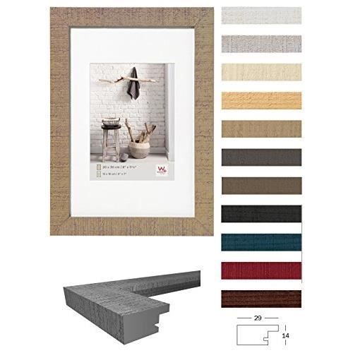 walther design cadre photo verre antireflet 18 x 24 c porte-photo sans
