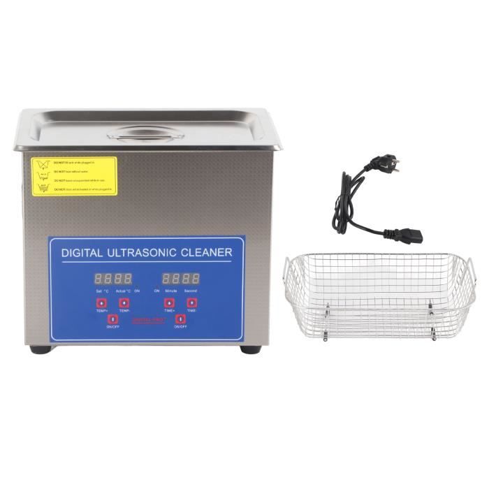 Nettoyeur à Ultrasons Raccomb 45kHz – Avec LED, Pour Prothèses Dentaires, US