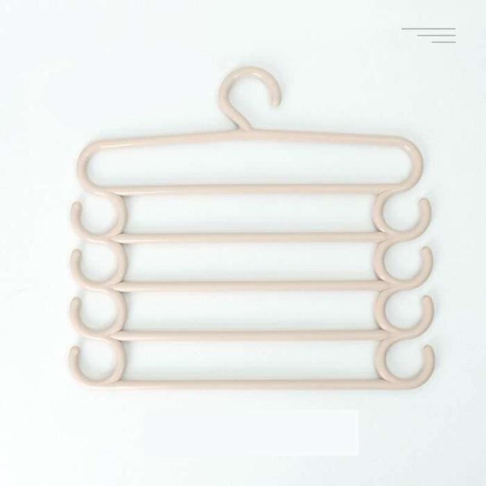 Cintres SereneLife - Pendentifs en plastique - Cintres antidérapants et peu Cintres SereneLife - Pendentifs en plastique - Cintres antidérapants et peu