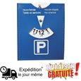 Disque de Stationnement Parking Disc Européen Zone Bleue 10 x 12 cm-1