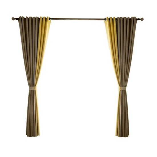 Rideaux Occultants Blancs 160x132cm - Velours Doux - Isolation Thermique Et Acoustique - Paire De 2 Panneaux