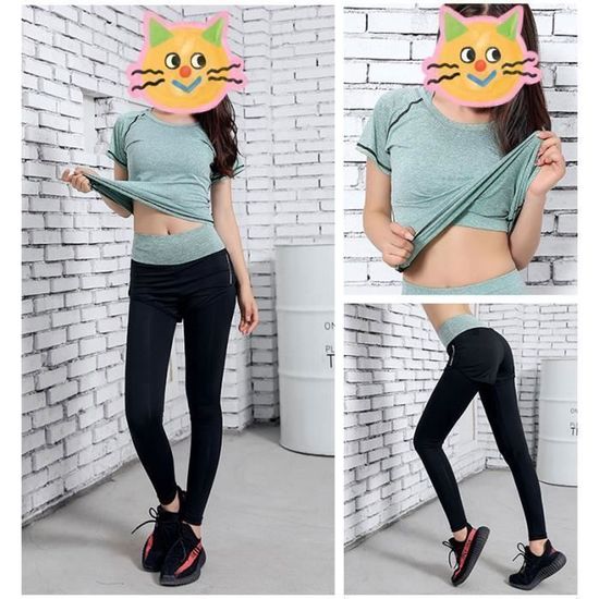 Ensemble De Sport Femme 5 Pièces - Survêtement Yoga Fitness Running - Taille Asiatique | Inlefen - 2